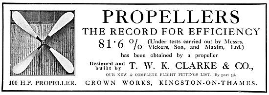 T.W.K.Clarke & Co - Propellers                                   