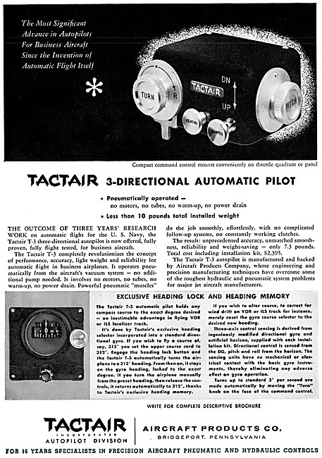 Tactair Autopilots                                               