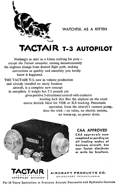 Tactair T-3 Autopilot                                            