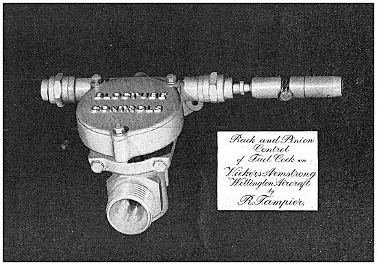 Tampier Fuel Cock - Control Line Equipment                       