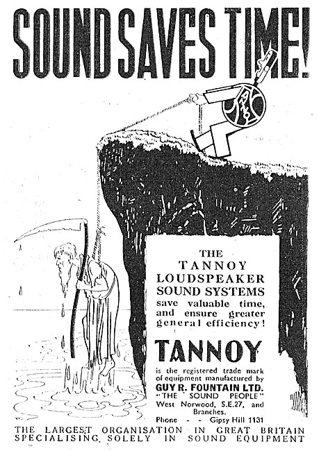 Tannoy Public Adress & Broadcast Equipment                       