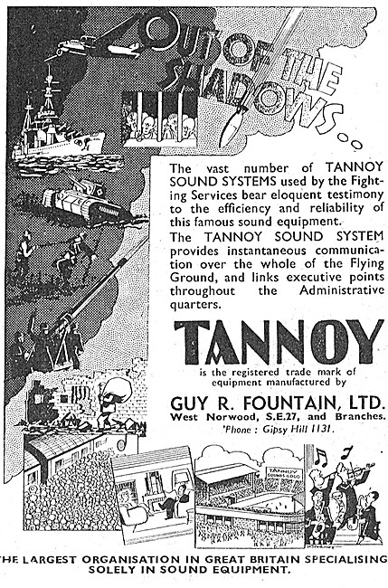 Tannoy  Public Adress & Broadcast Equipment                      