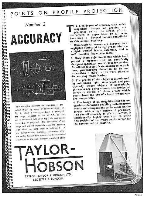 Taylor Hobson Engineering Inspection & Test Equipment            