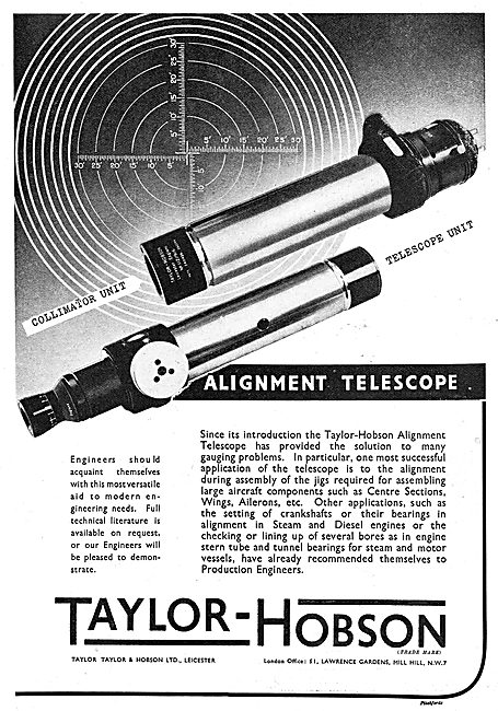 Taylor-Hobson Optical & Electrical Engineering Test Equipment    