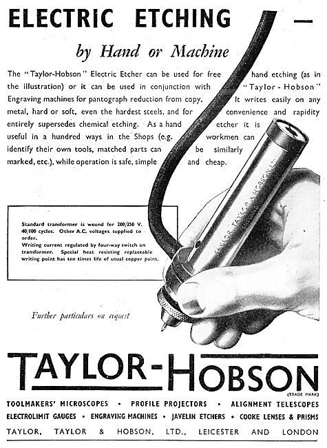 Taylor Hobson Engineering Inspection & Test Equipment            