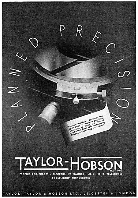 Taylor-Hobson Engineering Inspection & Test Equipment            