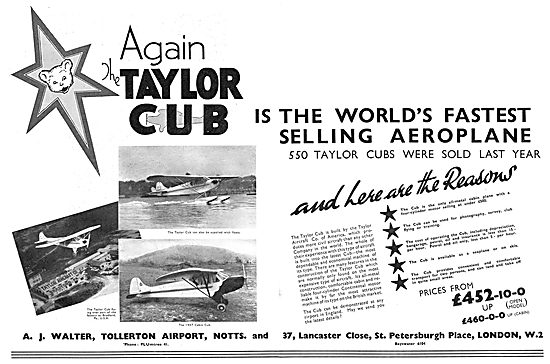 Taylor Cub                                                       