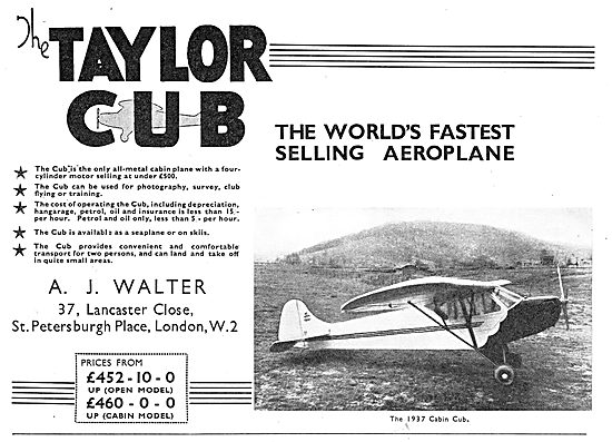 Taylor Cub                                                       