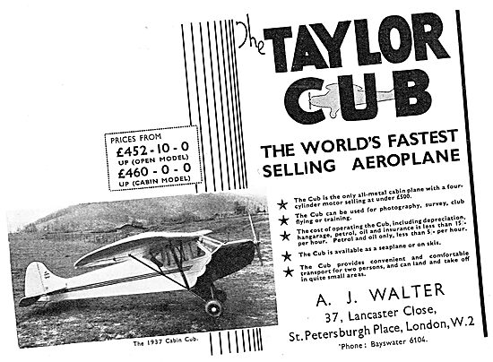 Taylor Cub                                                       