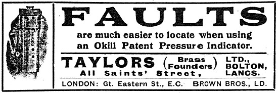 Taylors OKILL Patent Pressure Indicator                          