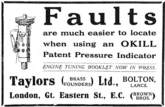 Taylors OKILL Patent Pressure Indicator                          