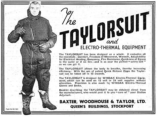 Baxter Woodhouse & Taylor Electro Thermal Taylorsuit.            