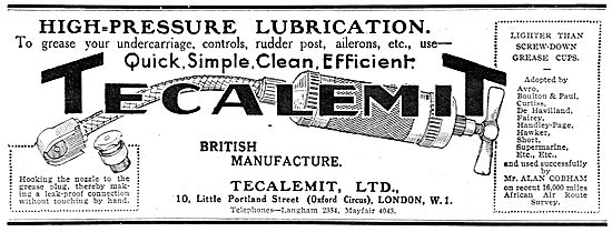 Tecalemit High Pressure Grease Guns                              