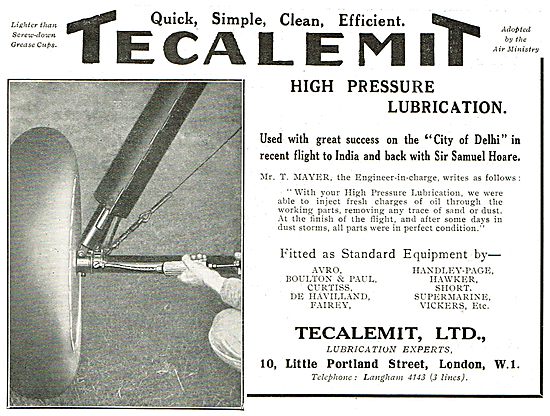 Tecalemit High Pressure Lubrication Gun Used On 