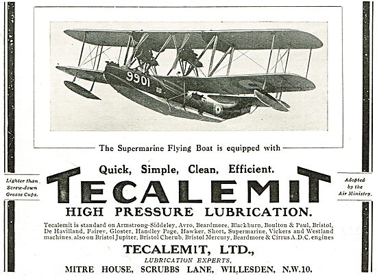 Supermarines Use The Tecalemit High Pressure Lubrication         