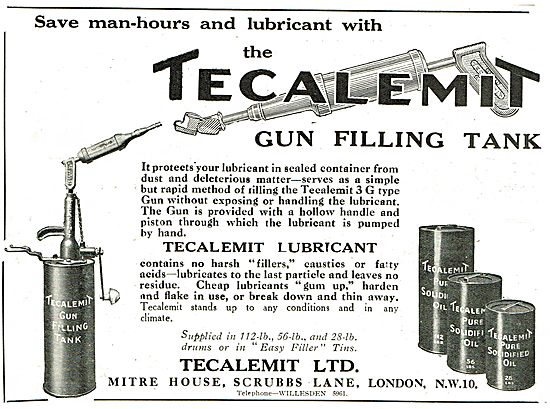 Tecalemit Lubricant Gun Filling Tank                             