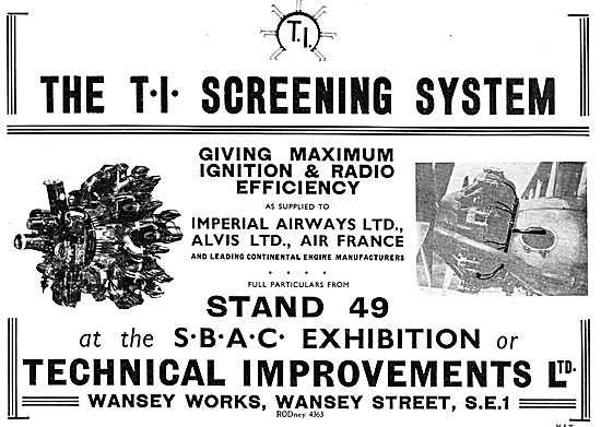 Technical Improvements. Ignition Screening Harnesses             