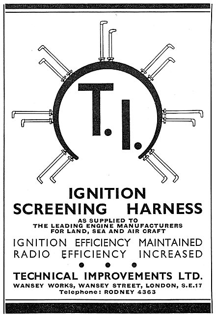 Technical Improvements Ltd. Ignition Screening Harnesses         