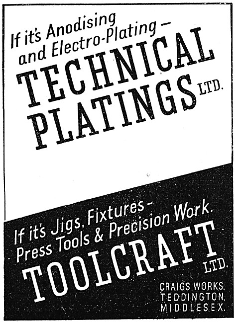 Technical Platings. Toolcraft Jigs & Fixtures                    