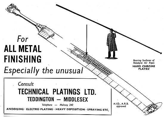 Technical Platings - Electro Plating, heavy Deposition & Spraying