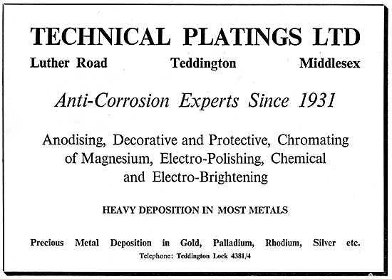 Technical Platings Heavy Metal Deposition                        