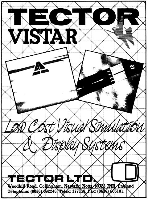 Tector VISTAR Visual Simulation & Display Systems                