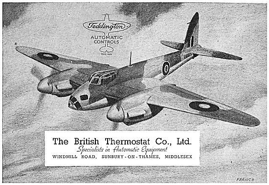 Teddington Automatic Controls - British Thermostat               