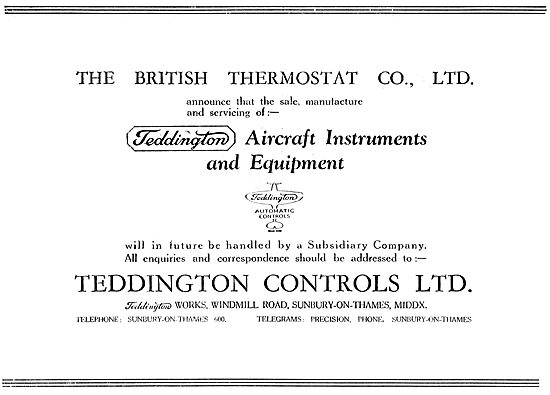 Teddington Controls                                              