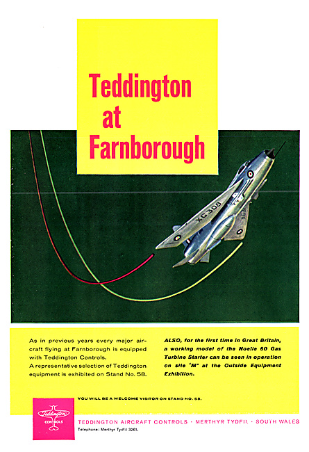 Teddington Aircraft Controls 1962                                