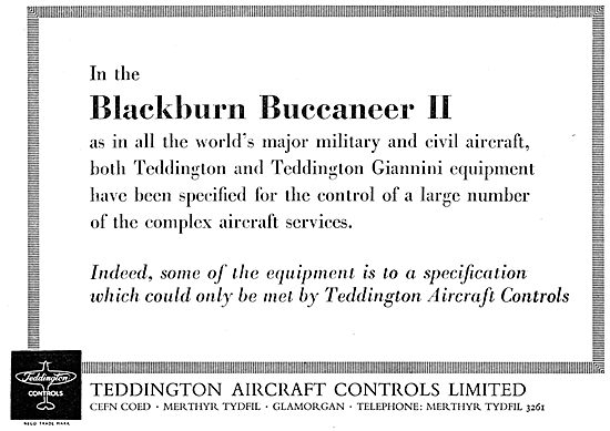 Teddington Aircraft Controls. Teddington Giannini                