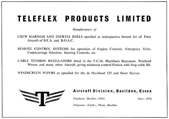 Teleflex Aircraft Products 1963                                  