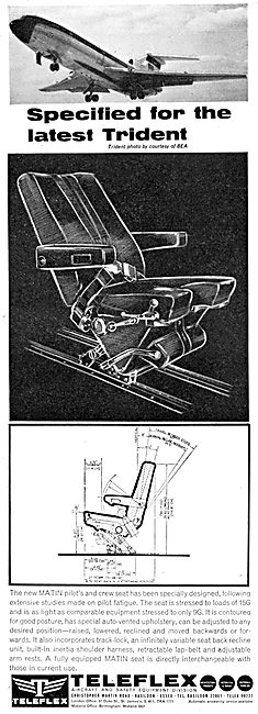 Teleflex Controls - Teleflex Aircrew Seats & Fittings            