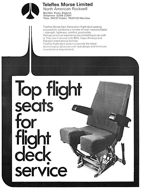 Teleflex Morse Flight Deck Seating                               