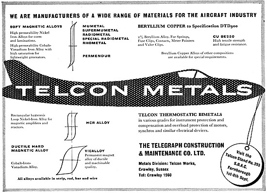 Telegraph Construction TELCON Metals                             