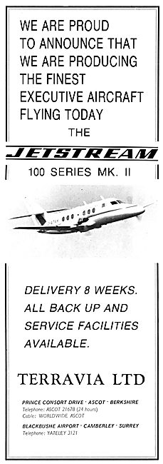 Terravia Ltd - Jetstream 100 Series MK II                        