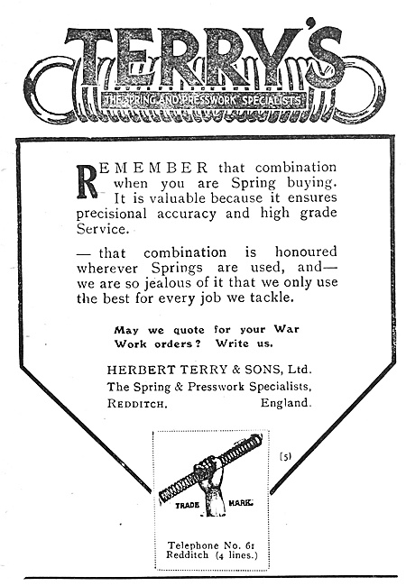 Terry Springs, Presswork & Wirework.                             