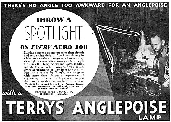 Terrys Anglepoise Spot Lamp For Every Aero Job                   
