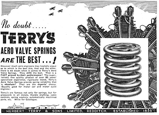 Terrys Aero Engine Valve Springs                                 