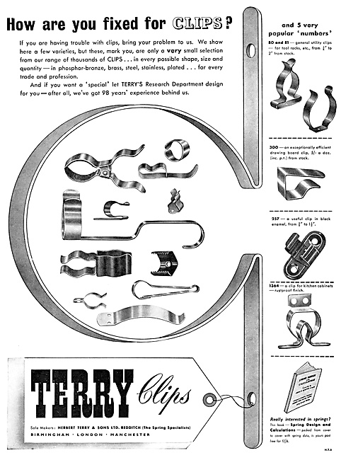 Terrys Clips & Pressings                                         