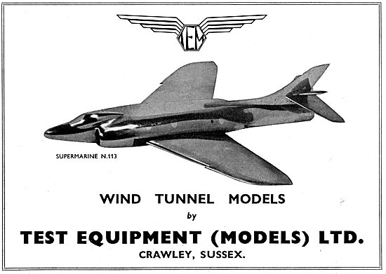 Test Equipment Ltd : Wind Tunnel Models                          