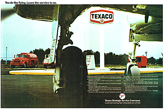 Texaco Aviation Fuels Oils - Texaco Strategic Service Command    