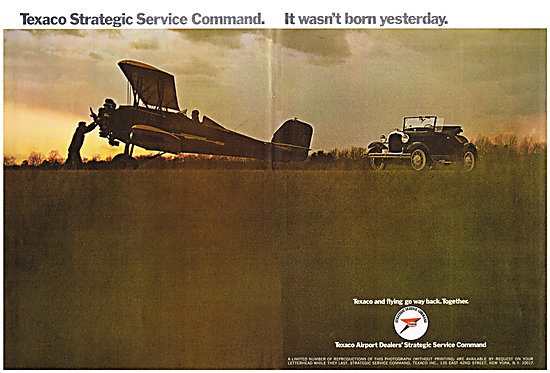 Texaco Aviation Fuels & Oils  - Texaco Strategic Service Command 
