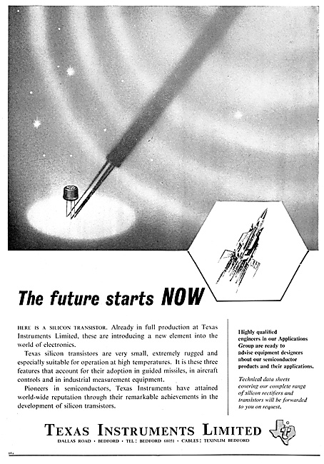 Texas Instruments Silicon Transistors - Semiconductors           