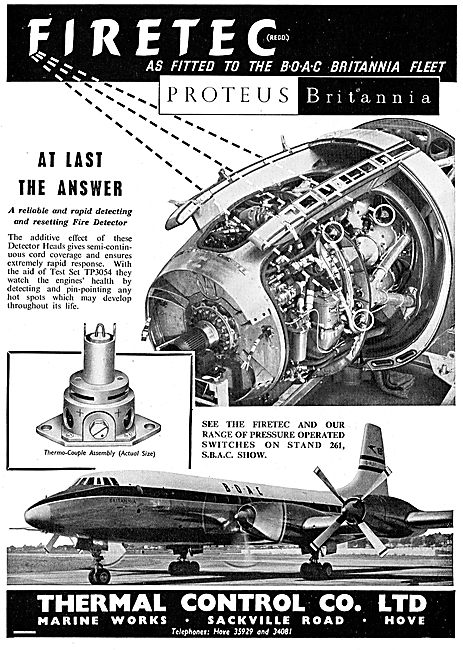 Thermal Control Rapid Detecting Aero Engine Fire Detector        