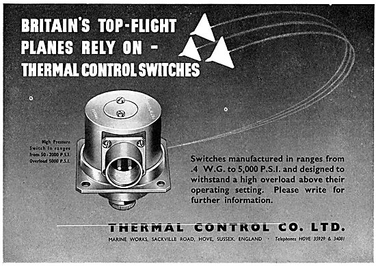 Thermal Control Switches                                         