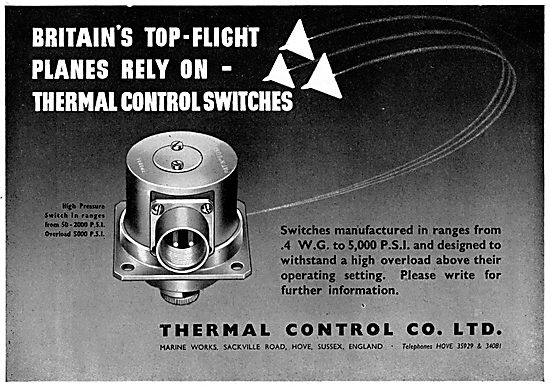 Thermal Control Switches                                         