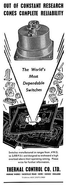 Thermal Control Switches                                         