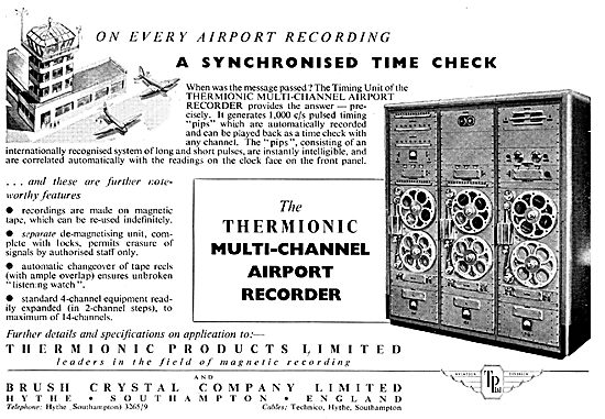Thermionic Products - Multi-Channel Airport ATC Recorder         