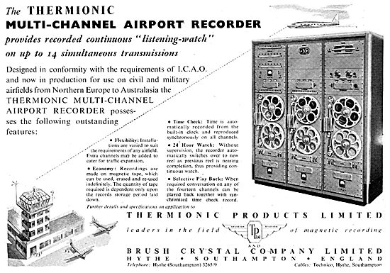 Thermionic Products - Multi-Channel Airport ATC Recorder         