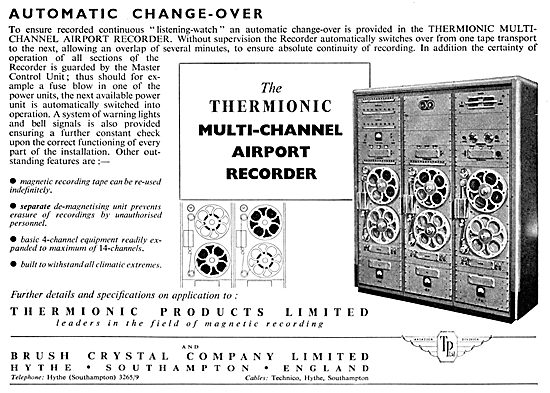 Thermionic Products - Multi-Channel Airport ATC Recorder         